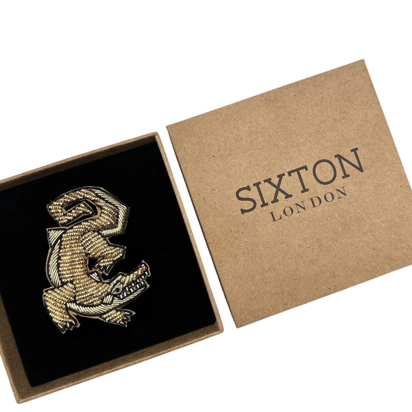Crocodile brooch / pin