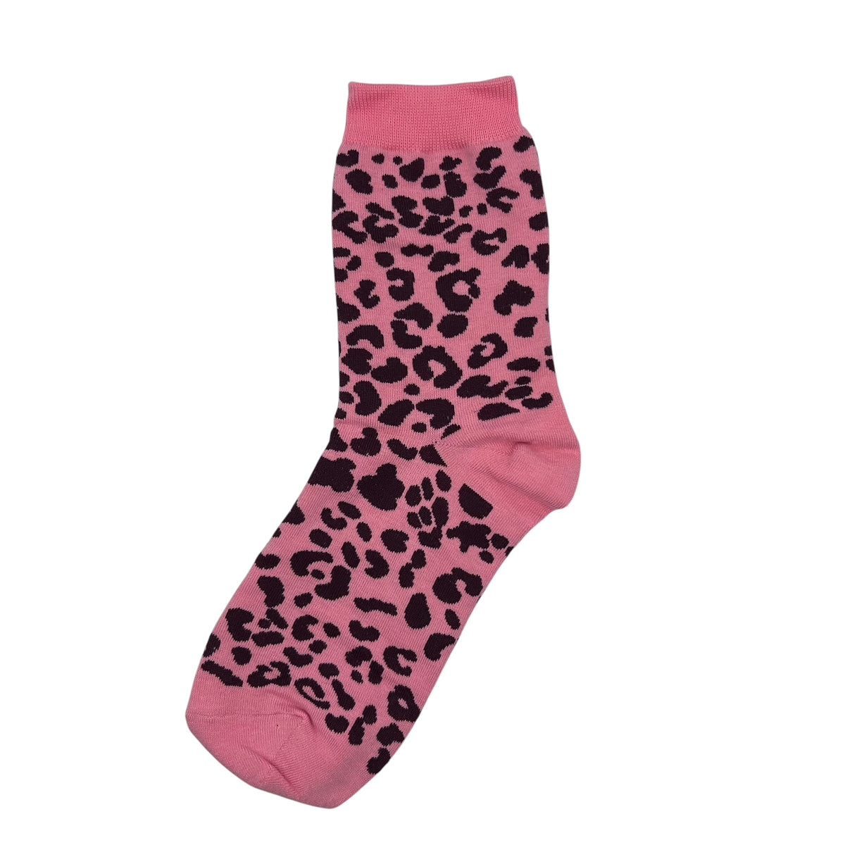 Leopard print socks