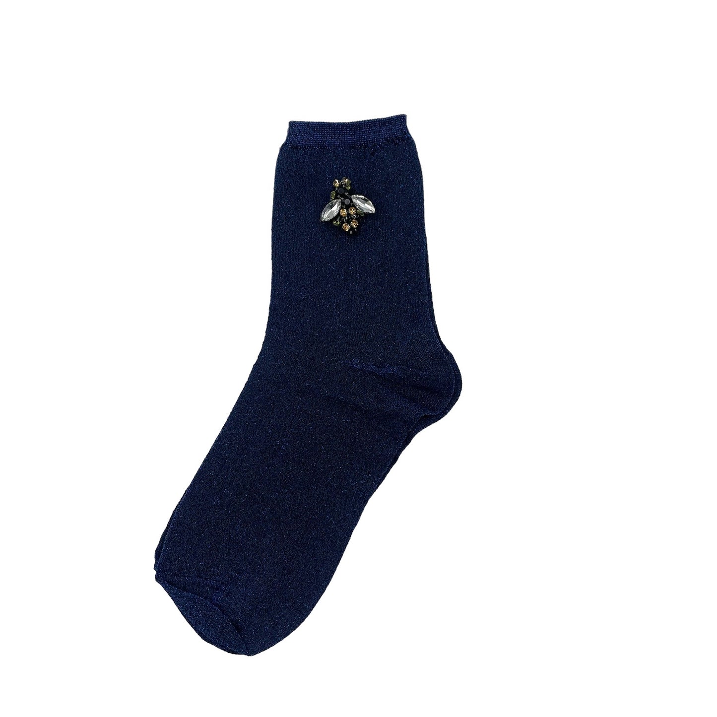 Rio socks with or without a sparkly bee pin