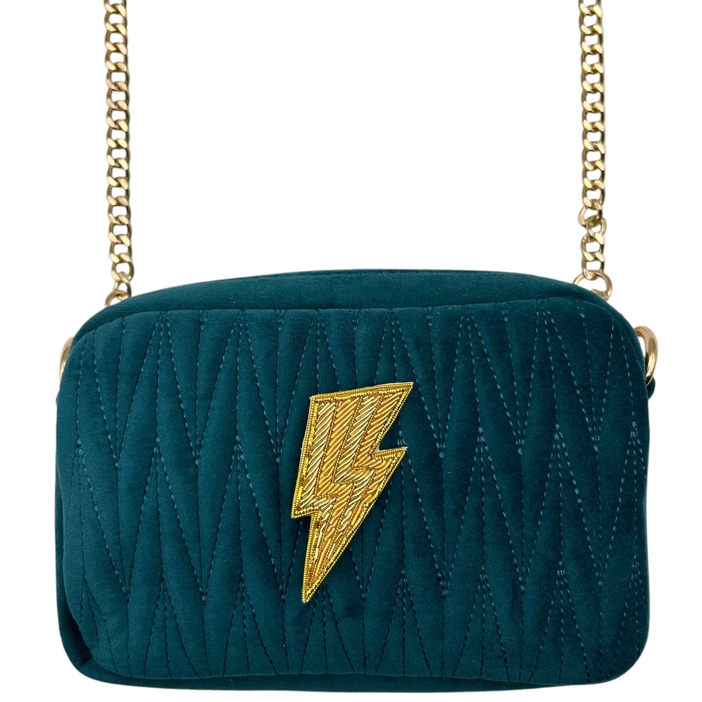 Velvet Rivington handbag in teal