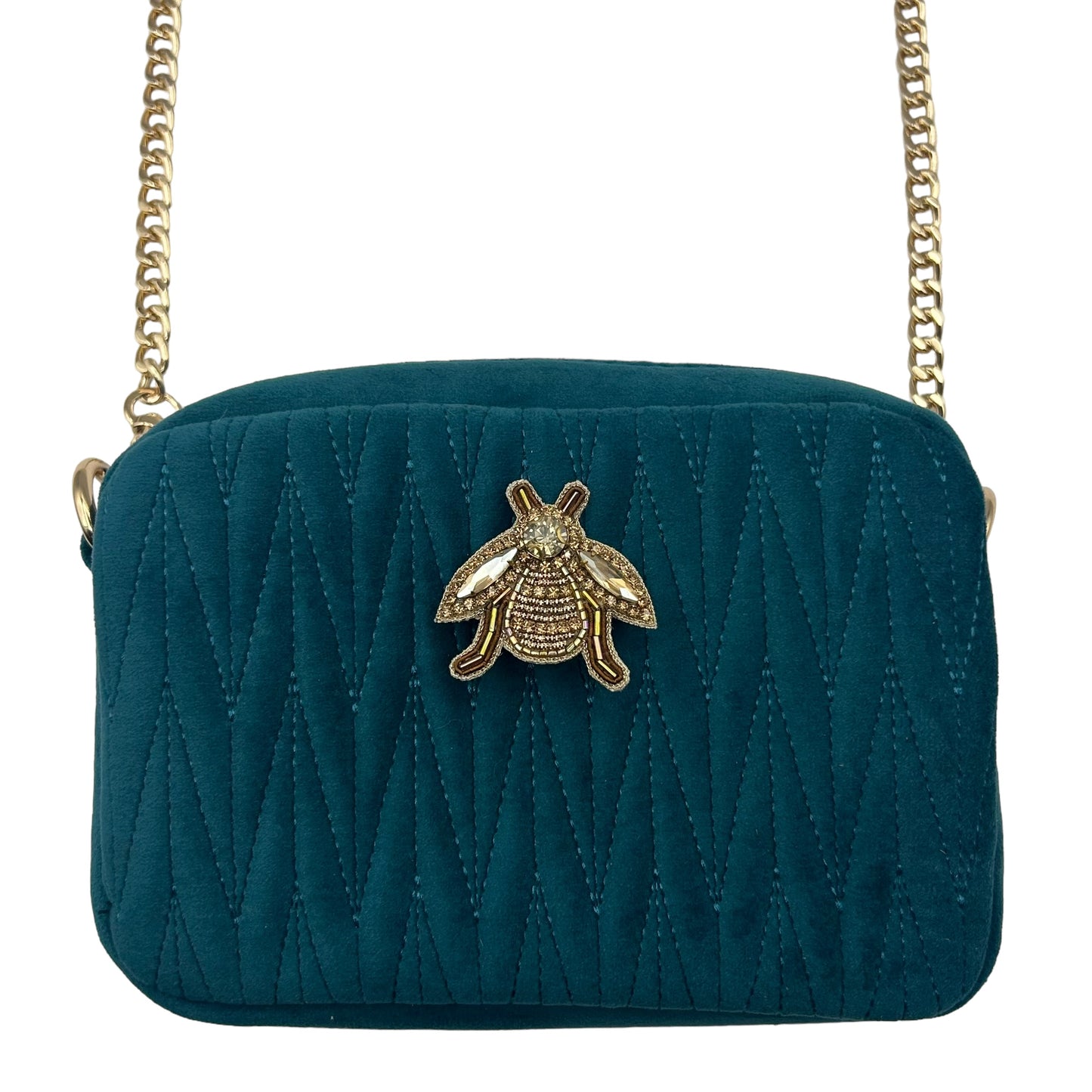 Velvet Rivington handbag in teal