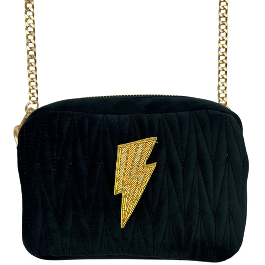 Velvet Rivington handbag in black
