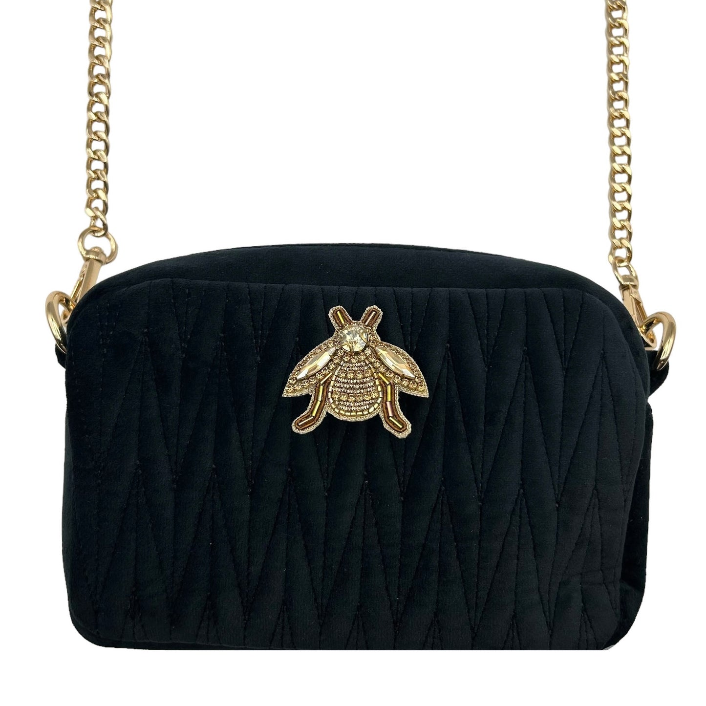 Velvet Rivington handbag in black
