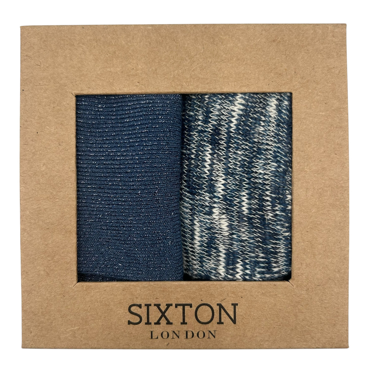 Blue Vegas & Blue Fargo sock box duo