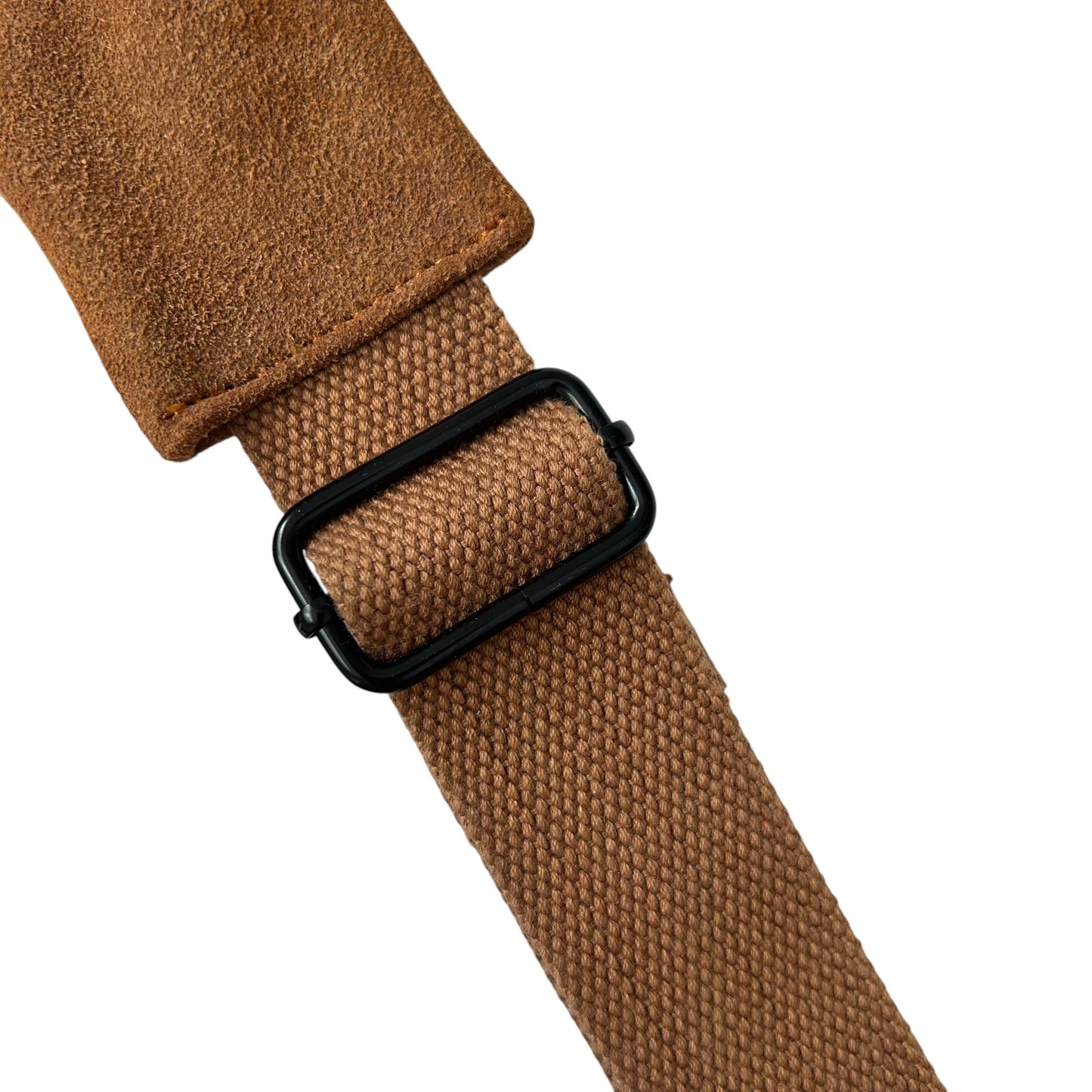 Brixton cross body sling bag -  tan suede - small