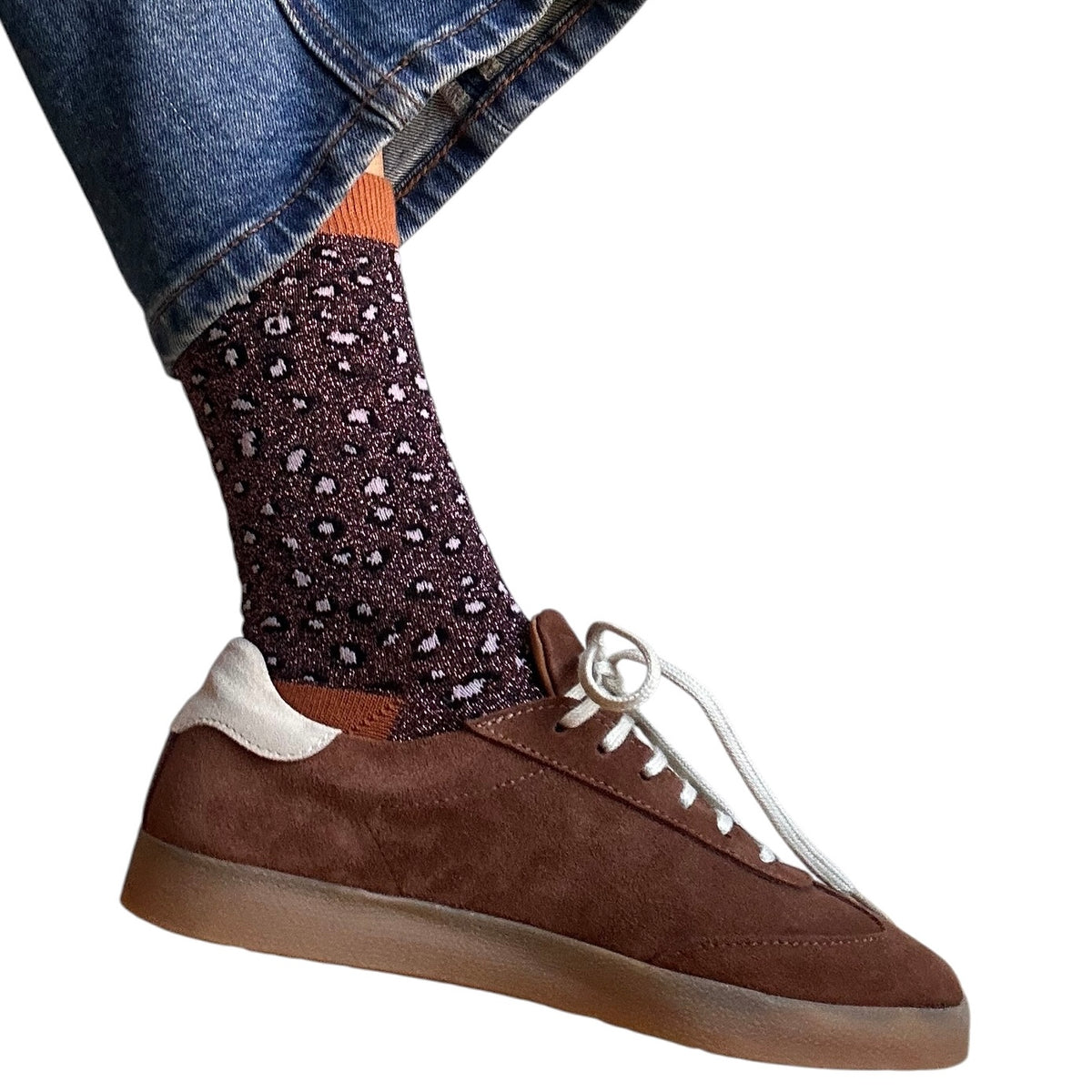 Cheetah socks