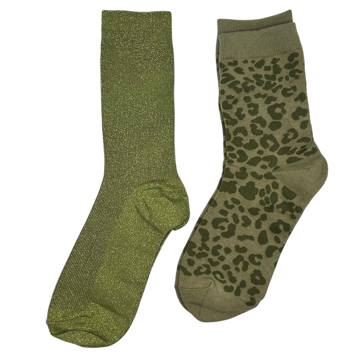 Ivy Leopard & Moss Vegas sock box duo