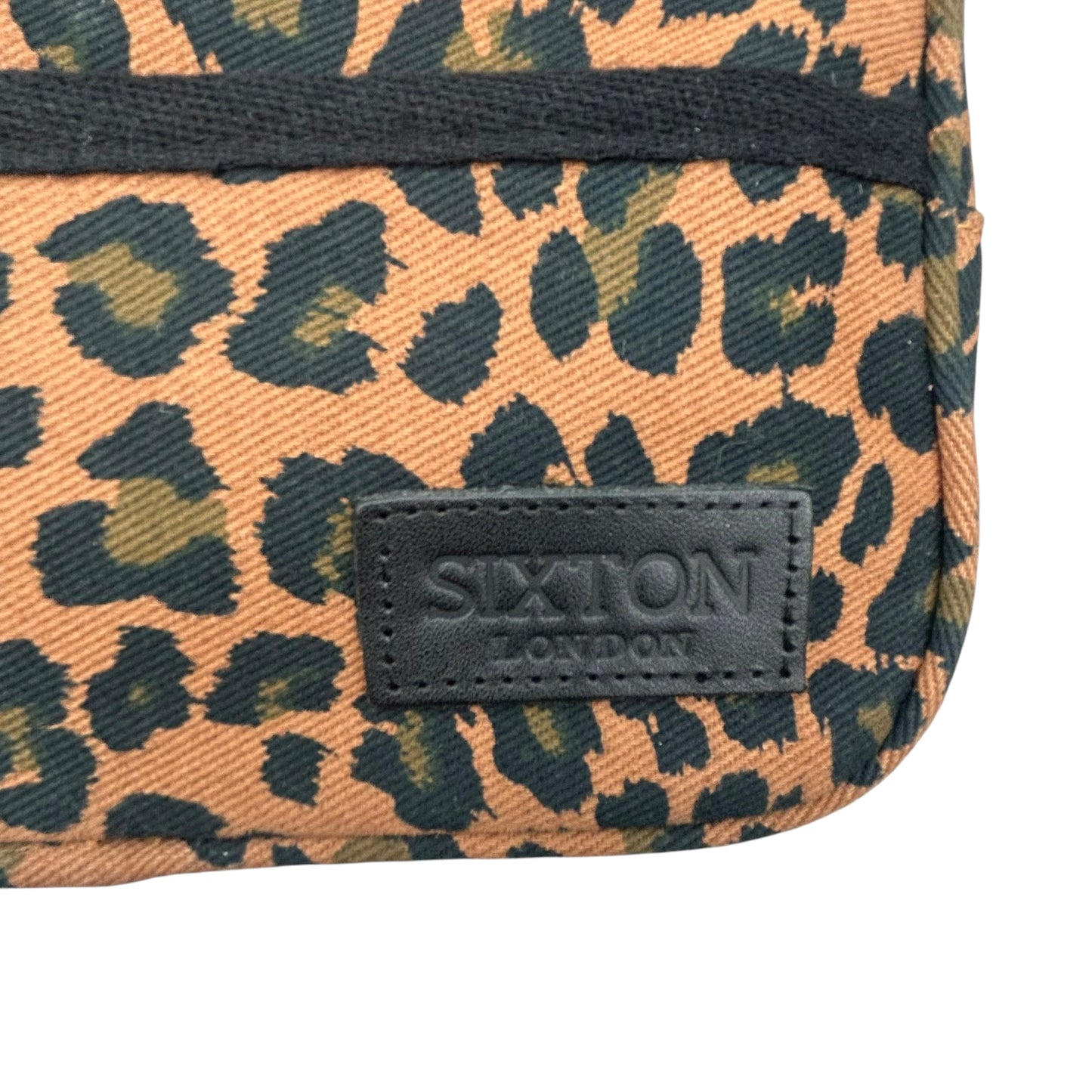 Large Leopard Print Makeup Bag