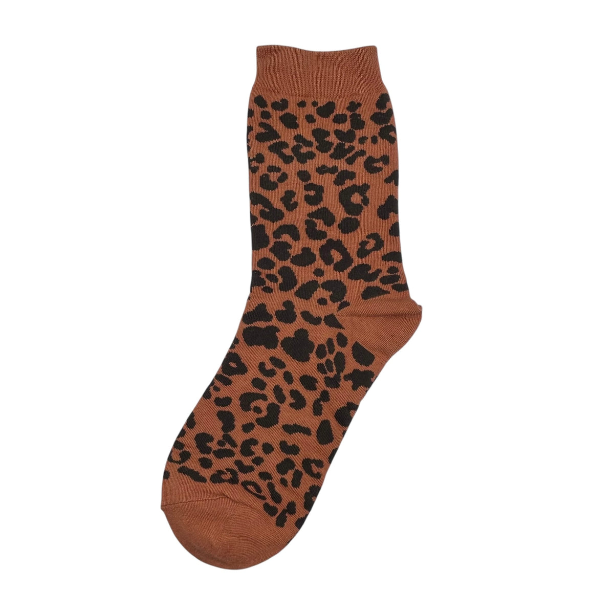 Leopard print socks