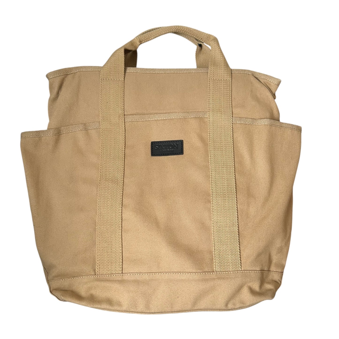 Backpack - Sand cotton canvas