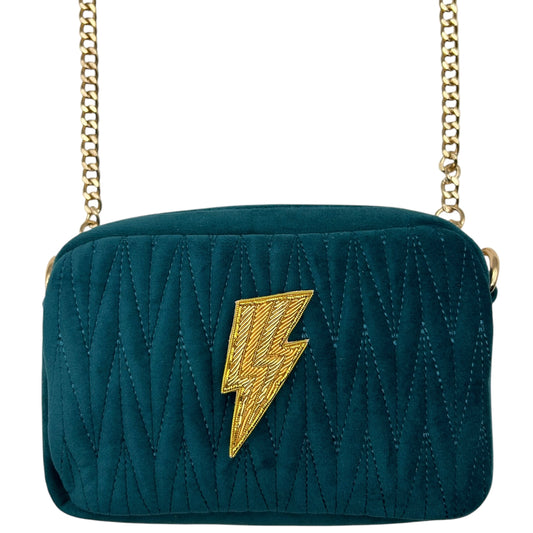 Velvet Rivington handbag in teal