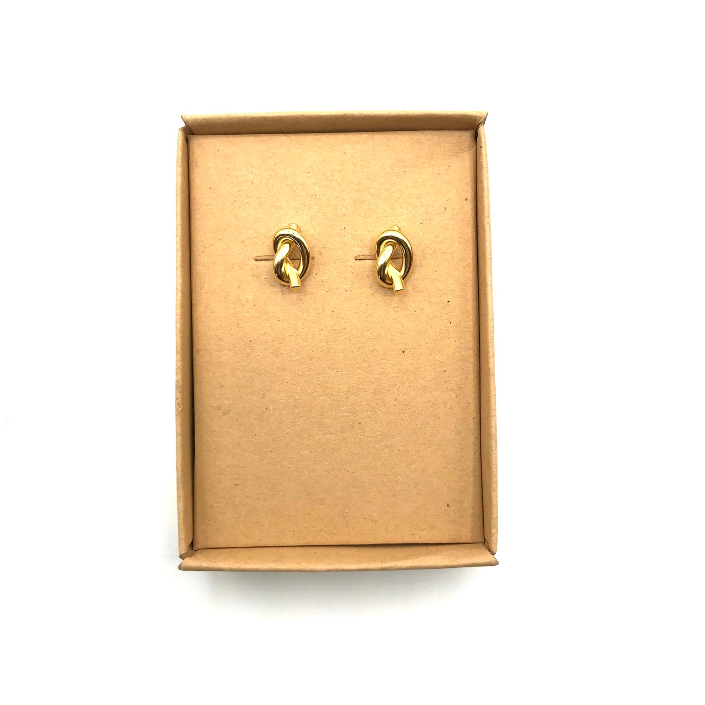 Nouveau knot earrings